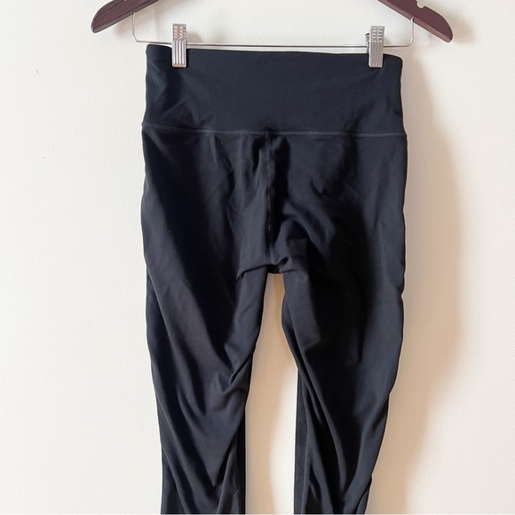 Athleta Sueded Strut Tights Black SIZE XS Style #870861 Leggings High Rise - Picture 6 of 10